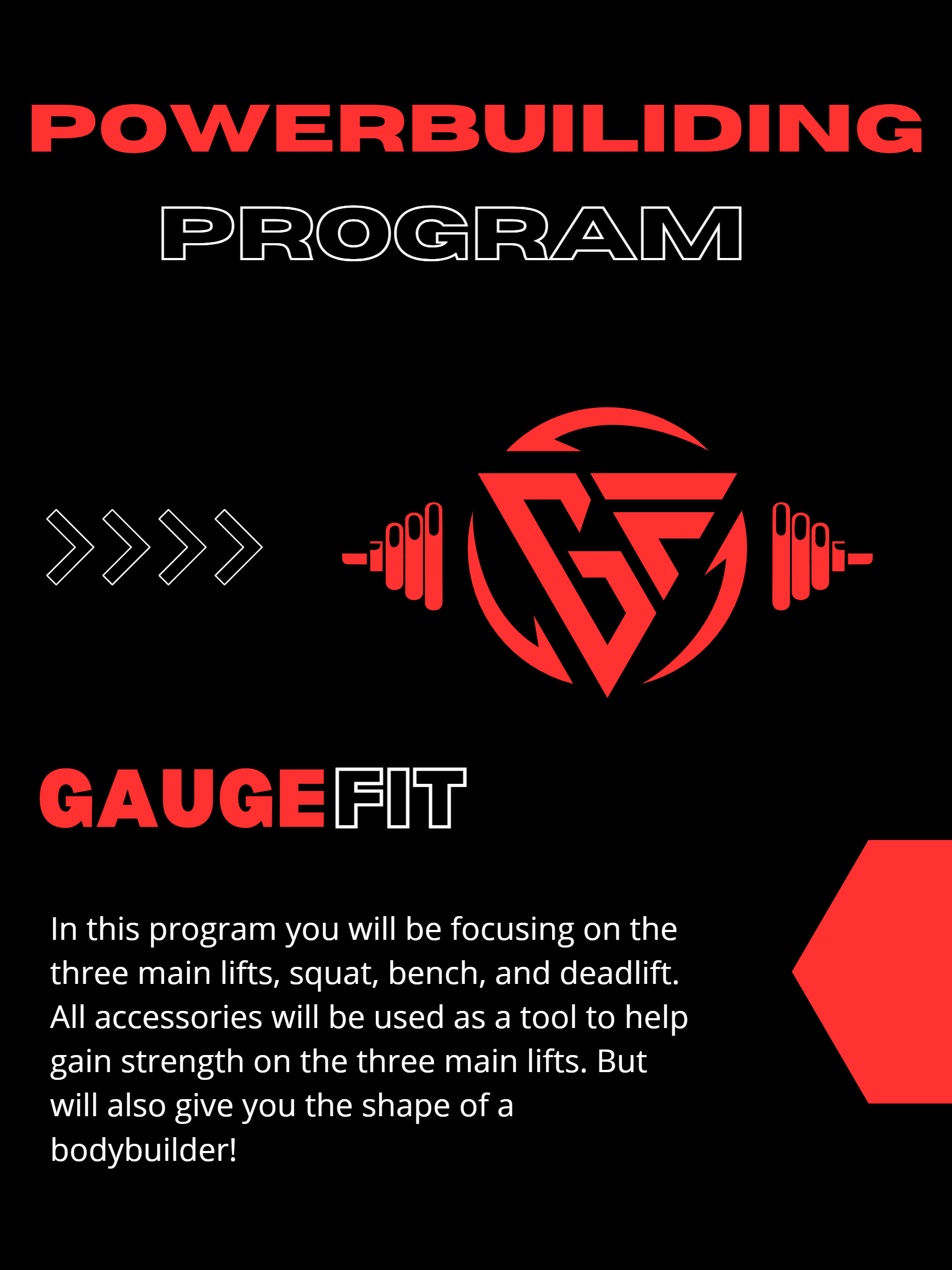 Powerbuilding Program – GaugeFit